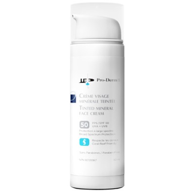 CRÈME VISAGE MINÉRALE TEINTÉE FPS 50