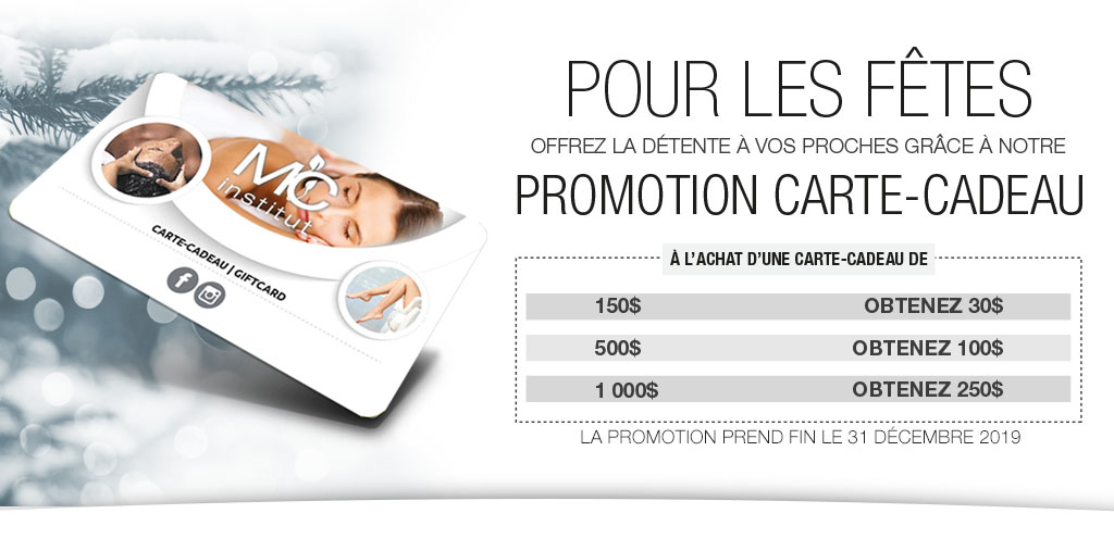 Carte-cadeaux Institut MC