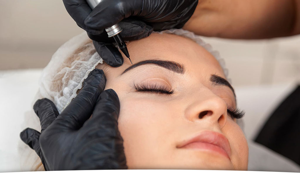 Micropigmentation or semi-permanent makeup