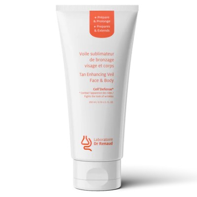 CELL'DEFENSE VOILE SUBLIMATEUR DE BRONZAGE – VISAGE ET CORPS