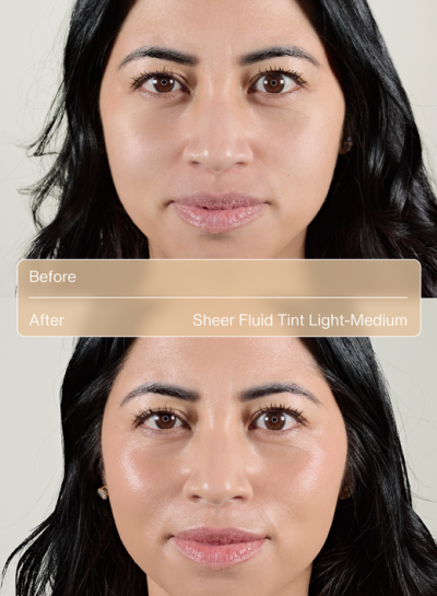 Sheer Fluid Tint Broad Spectrum SPF 45 - Clair Moyen