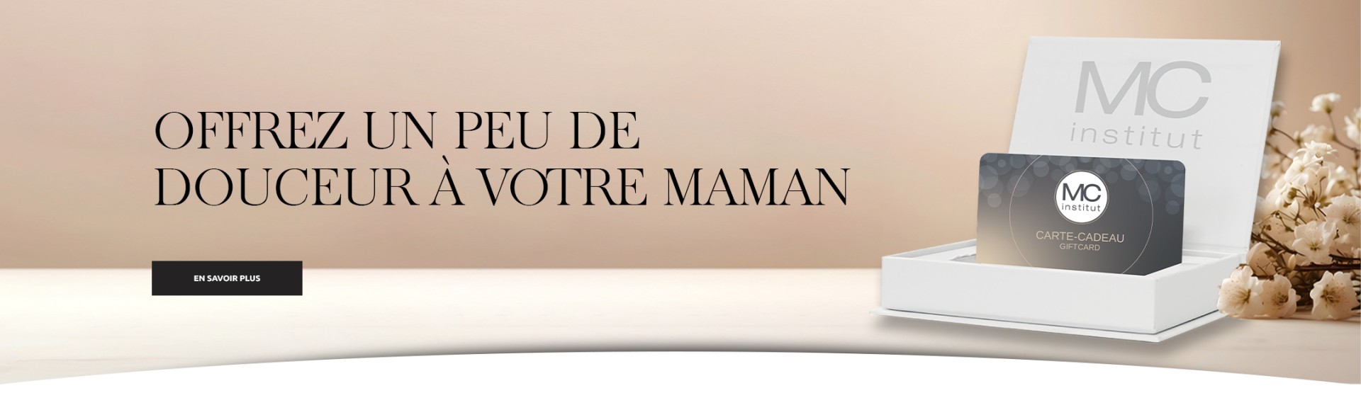 Pour la fête des mères, offrez une carte-cadeau à votre maman !