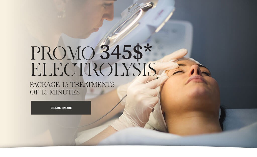 Electrolysis promo $345 15 treatments of 15 minutes
