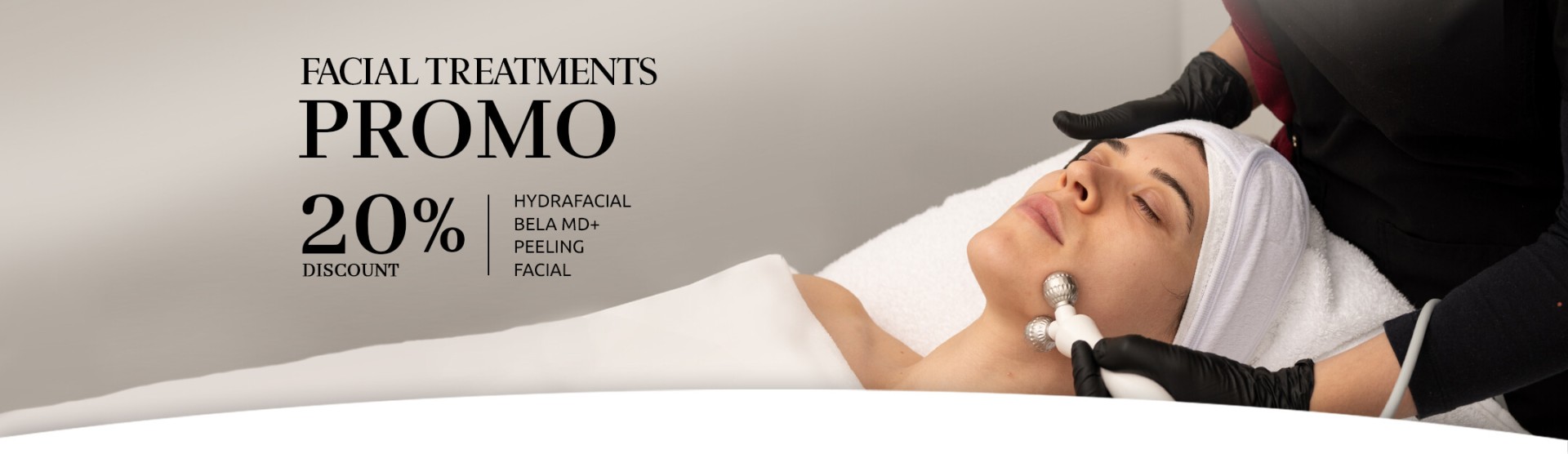 Facial treatments Promo 20%